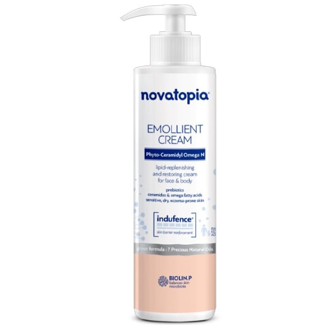 Novatopia Emollient Cream Κρέμα αναπλήρωσης λιπιδίων για το Ατοπικό...