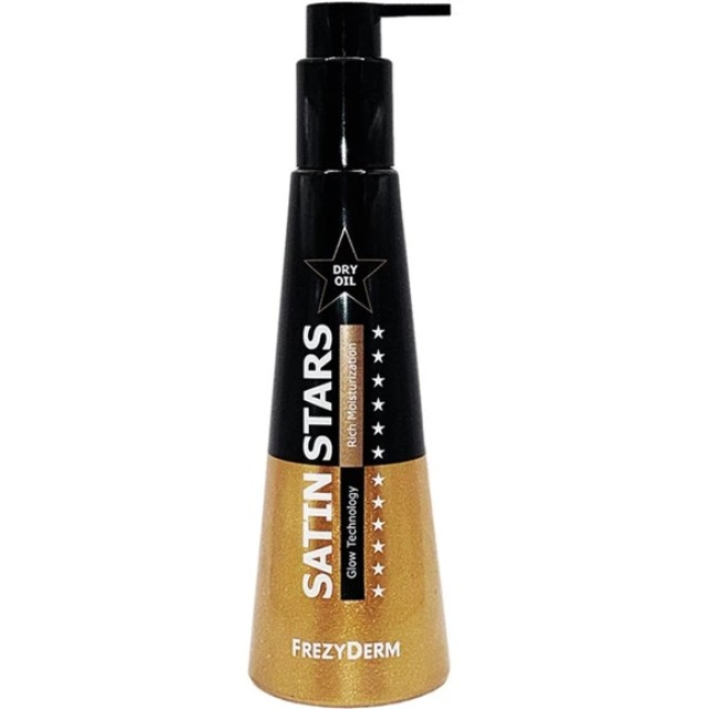 Frezyderm Satin Stars Golden Bronze Sparkling Glow Dry Oil Ξηρό Λάδ...