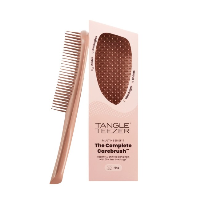 Tangle Teezer The Complete Carebrush Fine Glazed Mocha Βούρτσα για ...