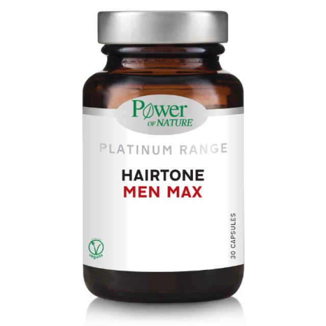 Power Health Platinum Hairtone Men max Συμπλήρωμα Διατροφής για Αδύναμα Μαλλιά, 30 Κάψουλες