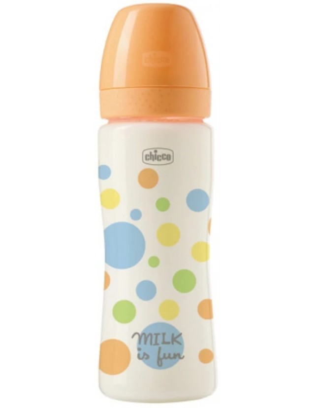 Chicco Perfect Easy Πλαστικό Μπιμπερό Κατά των Κολικών 4m+, 330ml