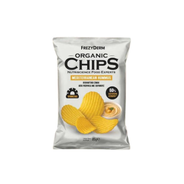 Frezyderm Organic Chips Mediterranean Hummus Βιολογικό σνακ από Rεβ...