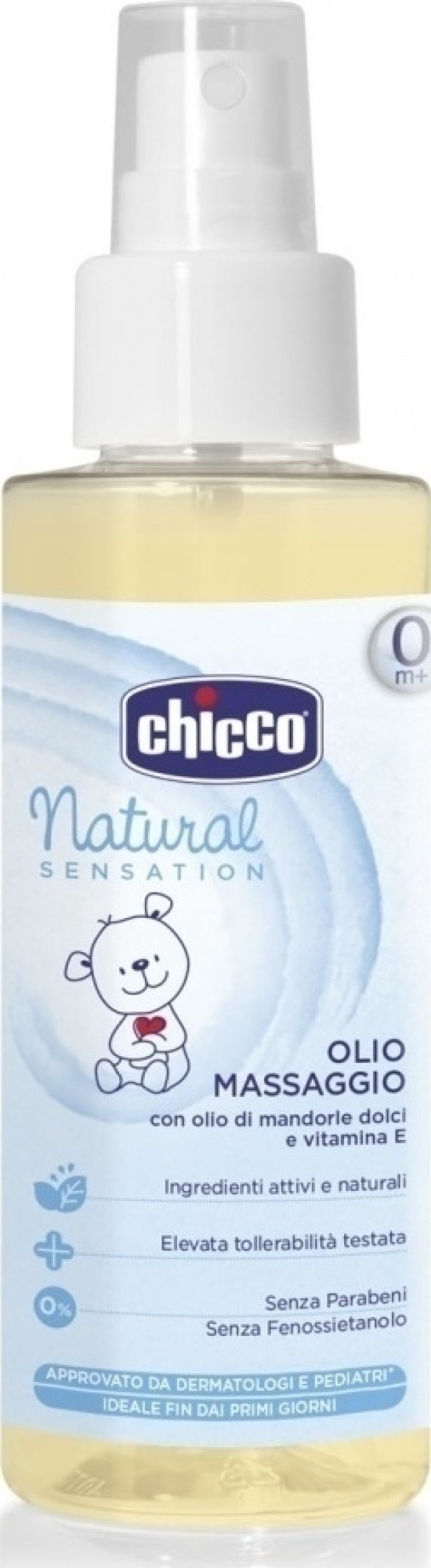 Chicco Natural Sensation Λάδι για Ενυδάτωση 100ml