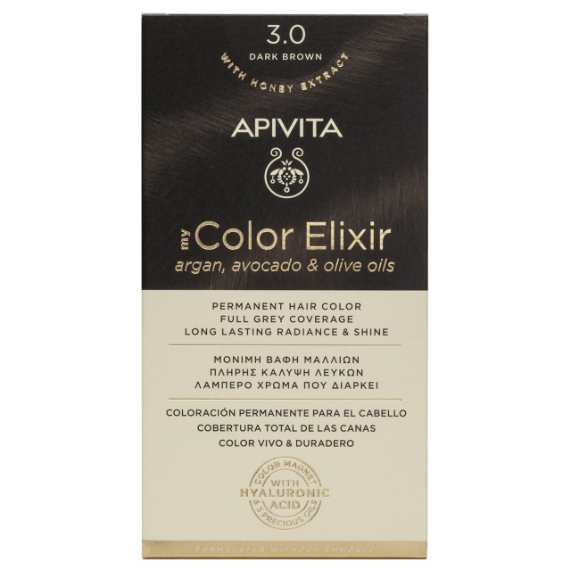 Apivita My Color Elixir 3.0 Καστανό Σκούρο