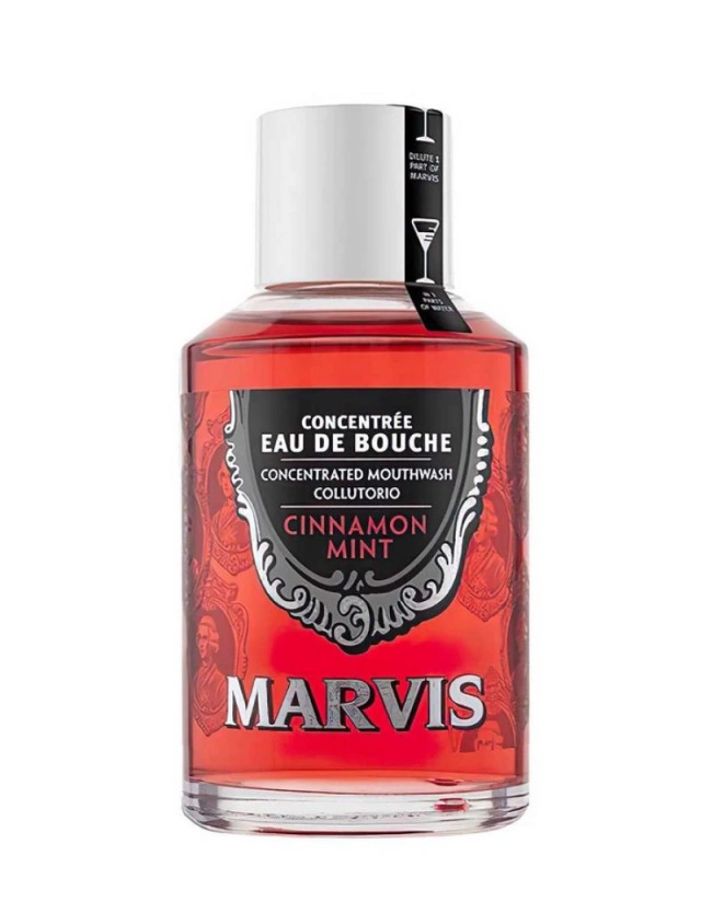 Marvis Mouthwash Concentrate Cinnamon Mint Στοματικό Διάλυμα, 120ml