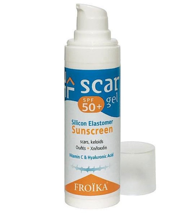 Froika Scar Gel SPF50+ Αντηλιακό gel για Επιδερμίδες με Ουλές, 30ml