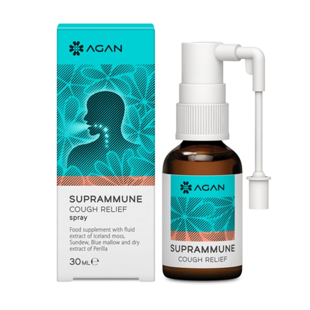 Agan Suprammune Cough Relief Spray, 30ml