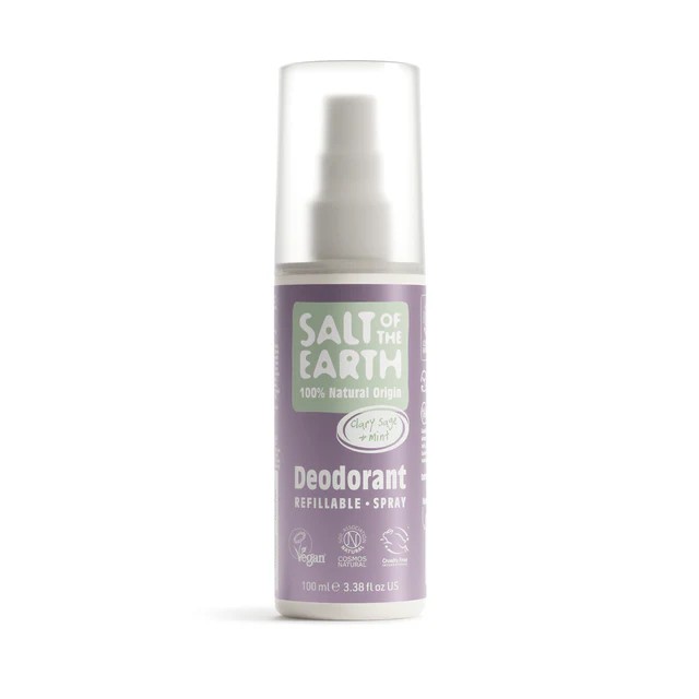 Salt of the Earth Clary Sage & Mint Natural Deodorant Spray Αποσμητ...