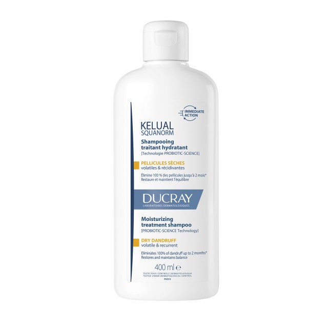 Ducray Squanorm Σαμπουάν για Ξηρή Πιτυρίδα, 400ml