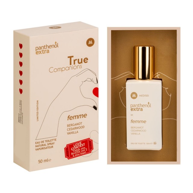 Panthenol Extra True Companions Femme Eau de Toilette Limited Edition Γυναικείο Άρωμα, 50ml