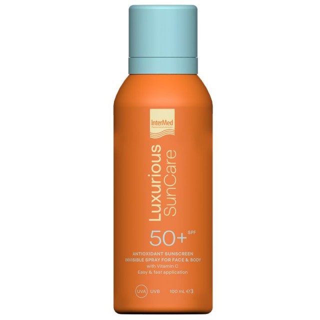Luxurious Suncare Antioxidant Sunscreen Invisible Spray SPF 50+ Αντ...