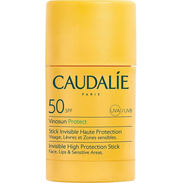 Caudalie Vinosun Protect Invisible High Protection Stick SPF50 Αντηλιακό Stick, 15g