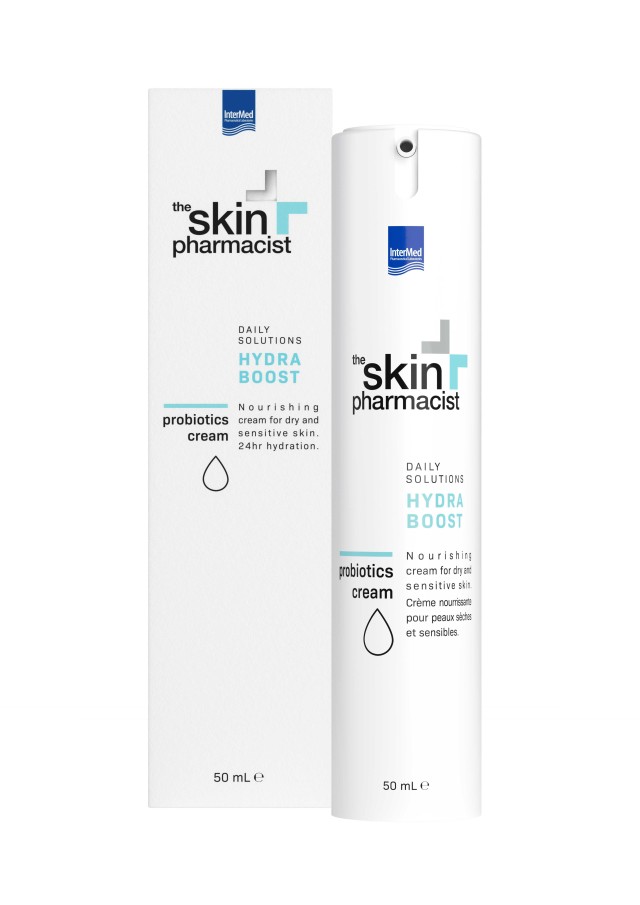 The Skin Pharmacist Hydra Boost Probiotics Cream Ενυδατική Κρέμα Προσώπου για Ξηρές - Κανονικές Επιδερμίδες, 50ml