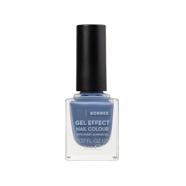 Korres Gel Effect Nail Colour 83 Aegean Sky Βερνίκι νυχιών, 11ml