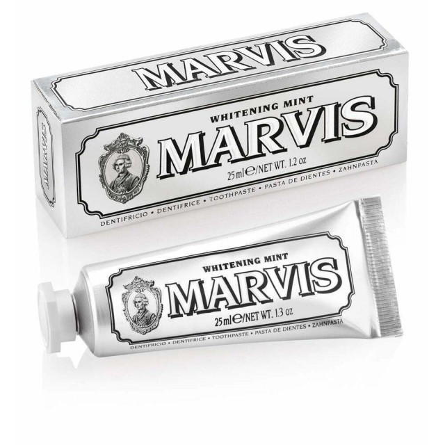 Marvis Whitening Mint Toothpaste Λευκαντική Οδοντόκρεμα, 25ml