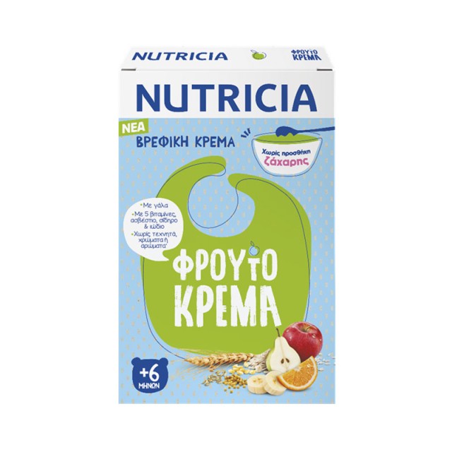 Nutricia Βρεφική Φρουτόκρεμα από 6 μηνών, 250gr