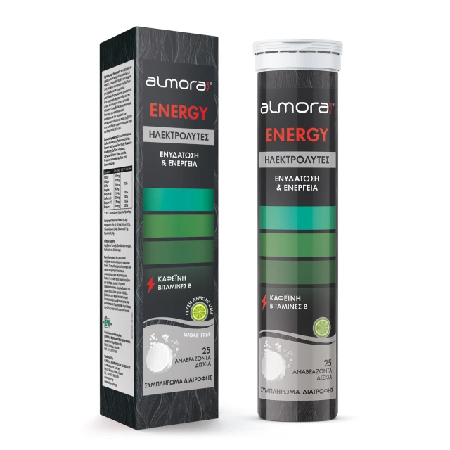 Almora Plus Energy Electrolytes for Hydration & Energy With Lemon Flavor...