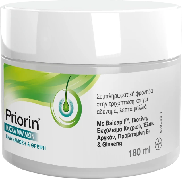 Priorin® Hair Mask Mask for Weak Fine Hair, 180ml