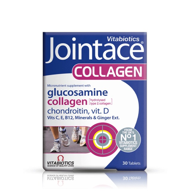 Vitabiotics Jointace Collagen Συμπλήρωμα Διατροφής Για την Υγεία των Αρθρώσεων, 30 Ταμπλέτες