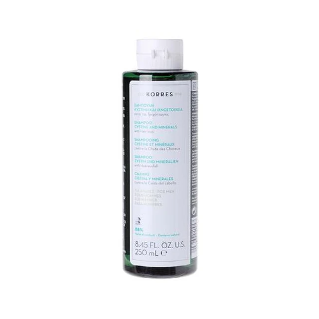 Korres Shampoo against Men's Hair Loss with Cystine & Striae...