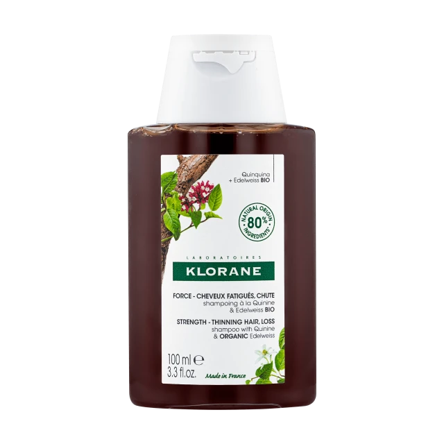 Klorane Force Shampoo Anti-Hair Loss with Quinine & Organic Edelweiss...