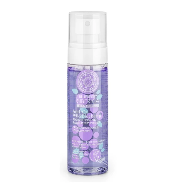 Natura Siberica Anti Ox Wild Blueberry Moisturizing Face Mist Toner...
