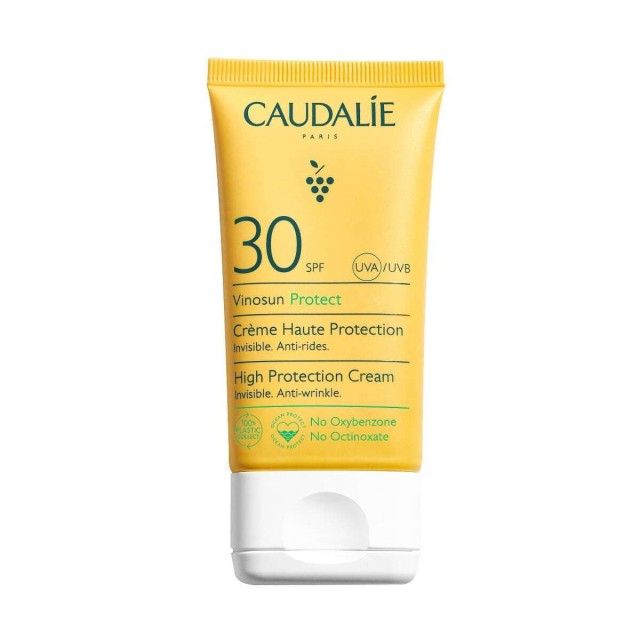 Caudalie Vinosun Protect High Protection Cream Spf30 Αντηλιακή Κρέμα Προσώπου, 50ml