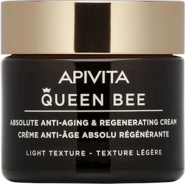 Apivita Queen Bee Κρέμα Απόλυτης Αντιγήρανσης & Αναγέννησης Ελαφριάς Υφής, 50ml