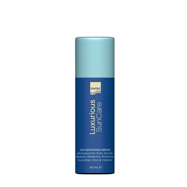 Luxurious Sun Care Q10 Repairing Serum Αντιγηραντικός Ορός Προσώπου, 50ml