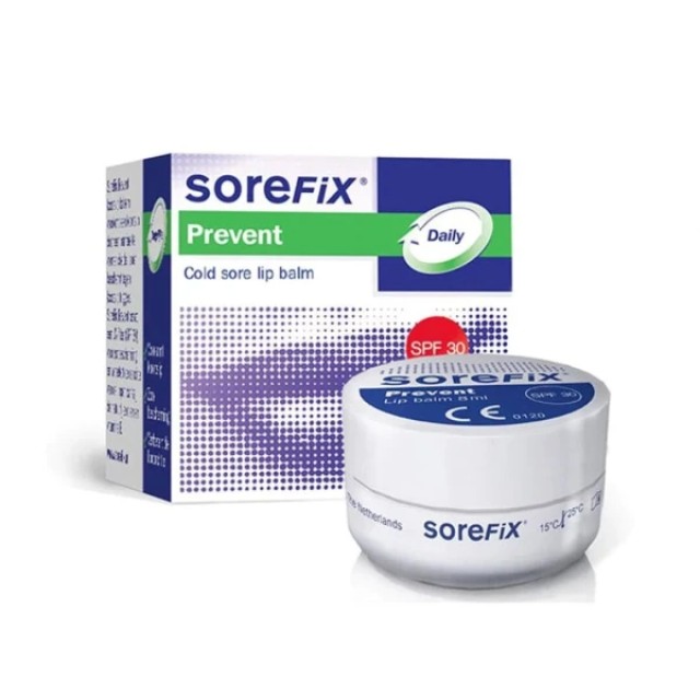SoreFix Prevent Lip Balm SPF30 Βάλσαμο χειλιών για την πρόληψη του ...