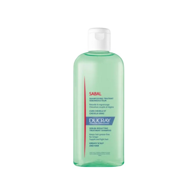 Ducray Sabal Sebum-Regulating Treatment Shampoo for Oily Scalp & Hair Σαμπουάν Αγωγής για Λιπαρά Μαλλιά, 200ml