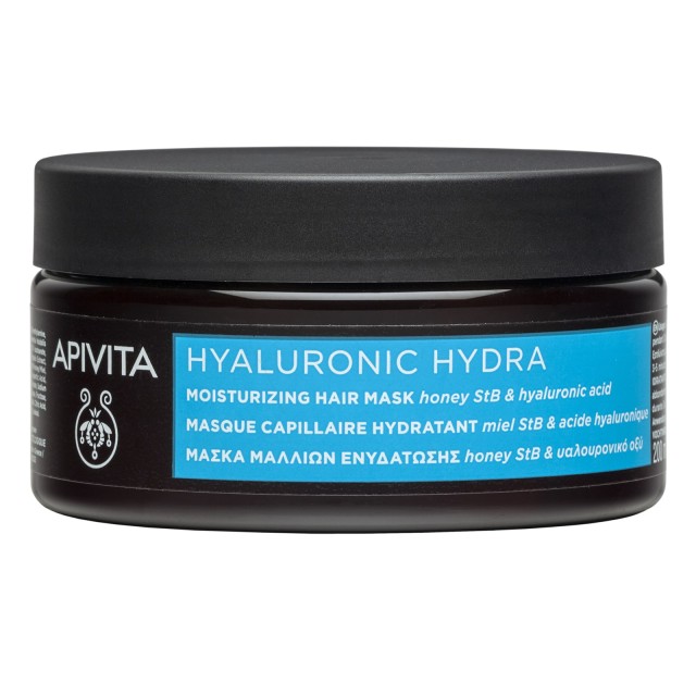 Apivita Hyaluronic Hydra Μάσκα Μαλλιών Ενυδάτωσης με Honey StB & Υα...