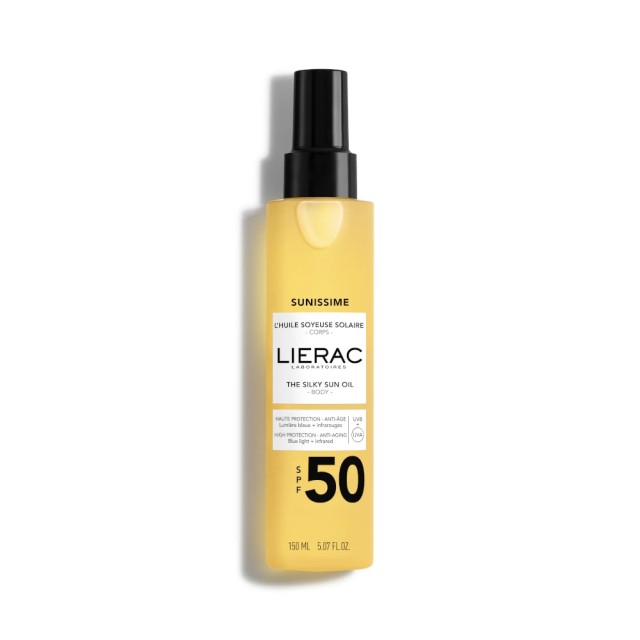 Lierac Sunissime The Silky Sun Oil Spf 50 Aντηλιακό Λάδι Σώματος, 150ml