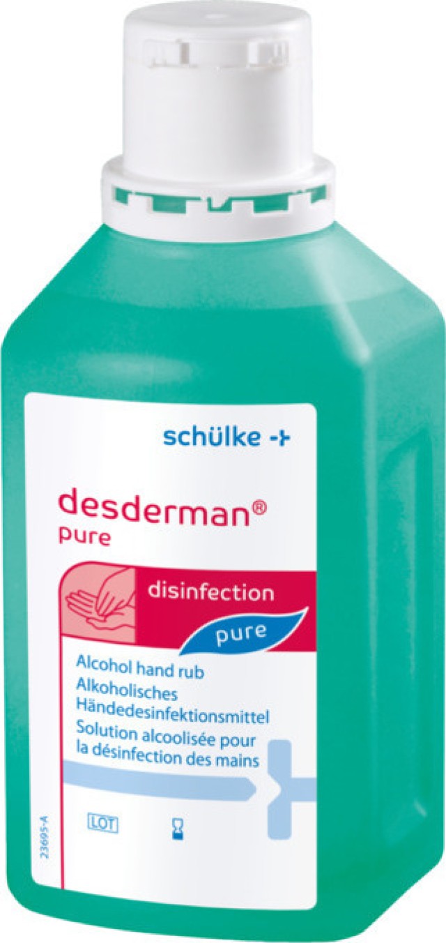 Schulke Desderman Pure Υγρό Αντισηπτικό Χεριών, 500ml
