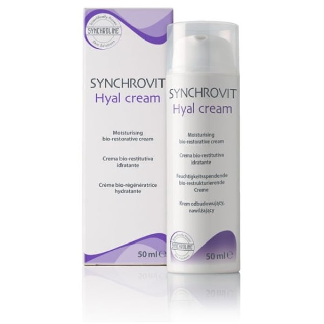 Synchroline Synchrovit Hyal Cream Αντιγηραντική Κρέμα Προσώπου με Υ...