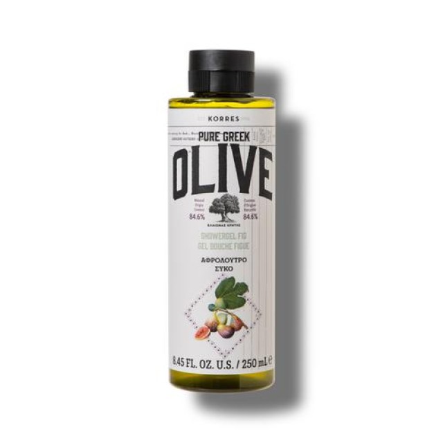 Korres Pure Greek Olive Αφρόλουτρο Σύκο, 250ml