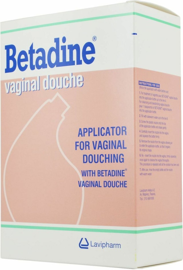 Betadine Vaginal Douche Συσκευή Για Κολπικές Πλύσεις, 1 Τμχ