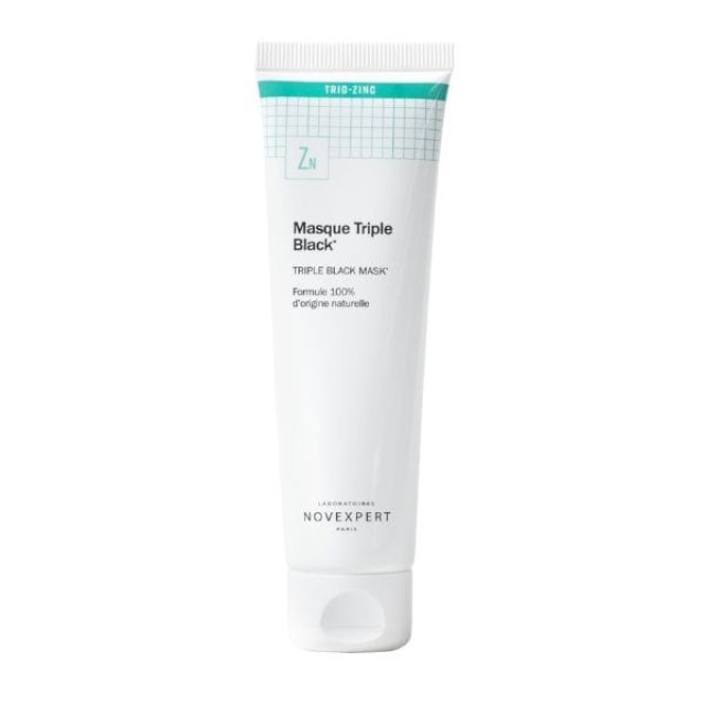 Novexpert Trio-Zinc Triple Black Mask Απολεπιστική Μάσκα Προσώπου, 70ml