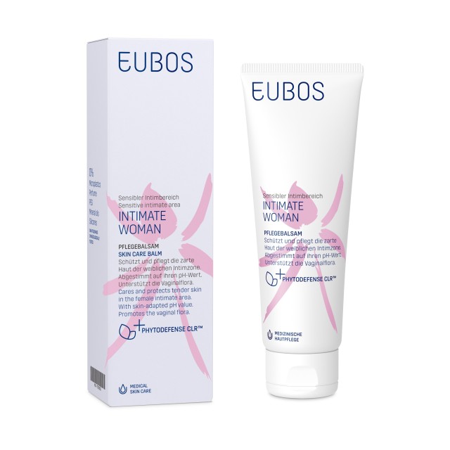 Eubos Intimate Woman Skin Care Balm Γαλάκτωμα Περιποίησης Ευαίσθητης Περιοχής, 125ml