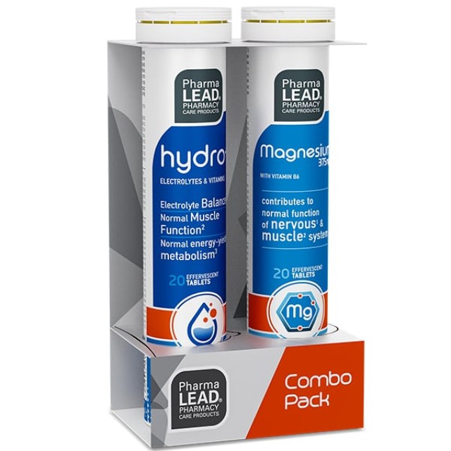 Pharmalead Hydro+ Magnesium 375mg Συμπλήρωμα Διατροφής με Ηλεκτρολύ...
