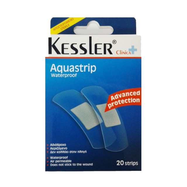Kessler Clinica Aquafix Aδιάβροχα και Αποστειρωμένα Αυτοκόλλητα Επιθέματα 20τμχ