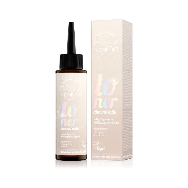 OnlyBio Toner Μαλλιών Κρέμα Καρύδας Ανοιχτή Περλέ Απόχρωση, 100ml