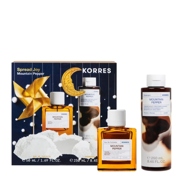 Korres Promo Spread Joy with Mountain Pepper Eau De Toilette Men's ...