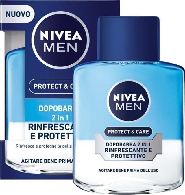 Nivea Men Protect & Care Refreshing Protective After Shave 2 σε 1 για Μετά το Ξύρισμα, 100ml