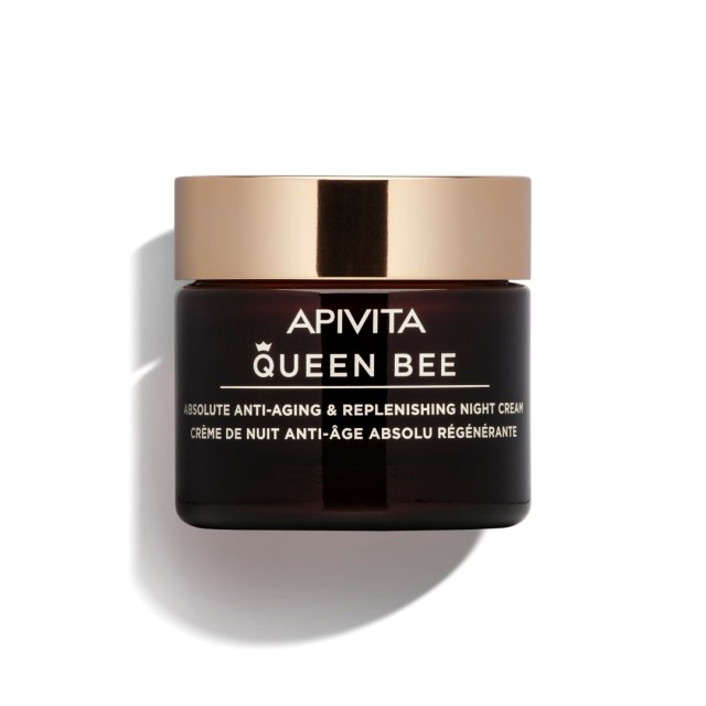 Apivita Queen Bee Κρέμα Νύχτας Απόλυτης Αντιγήρανσης & Εντατικής Θρέψης, 50ml