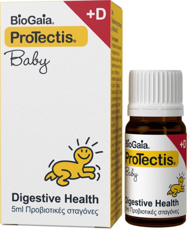 BioGaia ProTectis Baby Drops Προβιοτικό + D3 σε Σταγόνες, 5ml