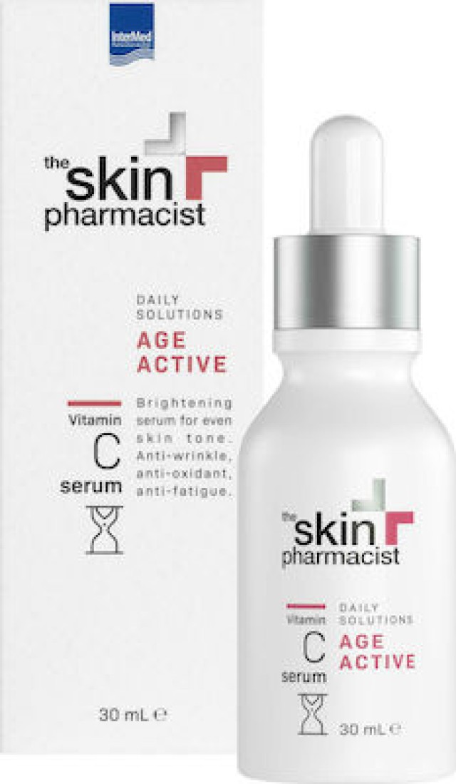The Skin Pharmacist Αge Active Vitamin C Serum Αντιρυτιδικός Ορός Προσώπου, 30ml