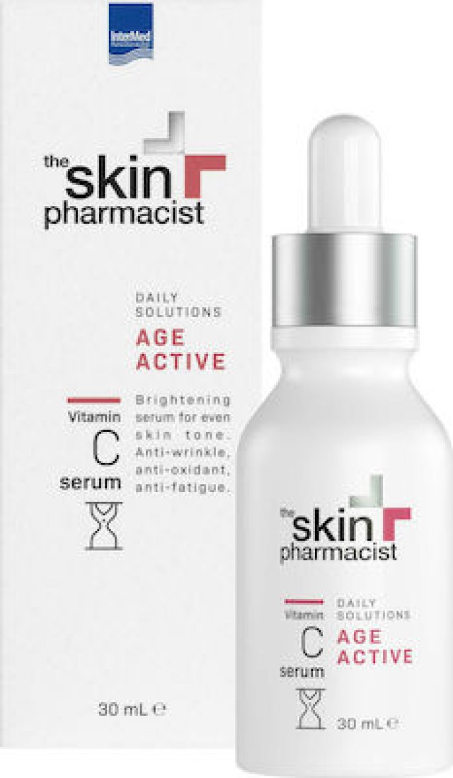 The Skin Pharmacist Αge Active Vitamin C Serum Αντιρυτιδικός Ορός Προσώπου, 30ml