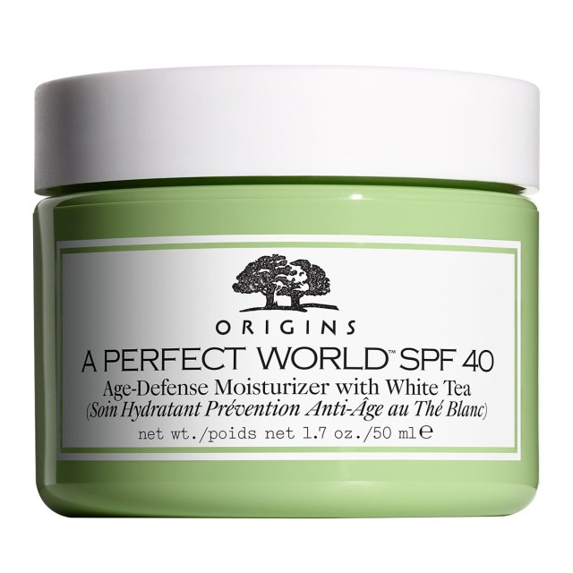 Origins A Perfect World Spf40 Age-Defence Moisturizer With White Tea Ενυδατική Αντιγηραντική Κρέμα Προσώπου με Λευκό Τσάι, 50ml