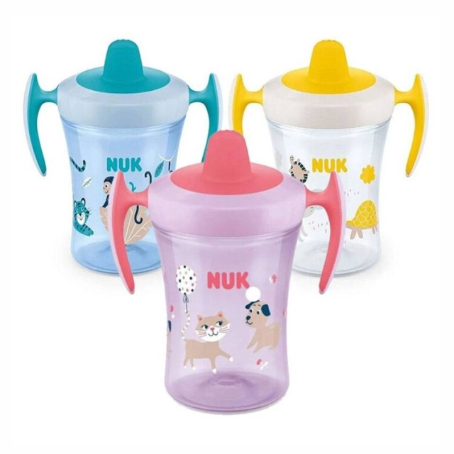 Nuk Trainer Cup Εκπαιδευτικό Ποτηράκι με Λαβές 6m+ 230ml σε Διάφορα...